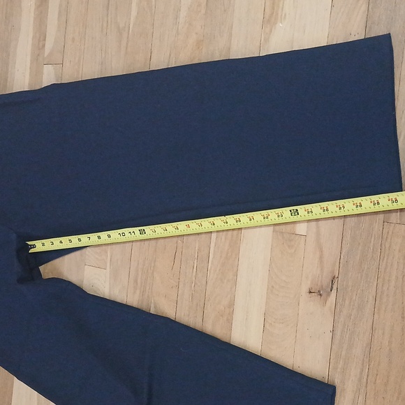 PANTS BY JM COLLECTION DARK BLUE SIZE 14 - Picture 9 of 12